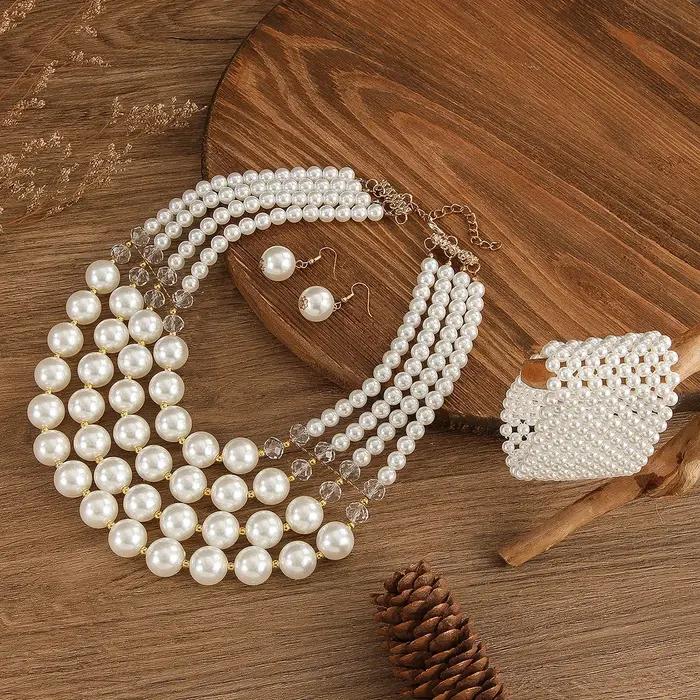 Ensemble de bijoux de mariage pour femmes