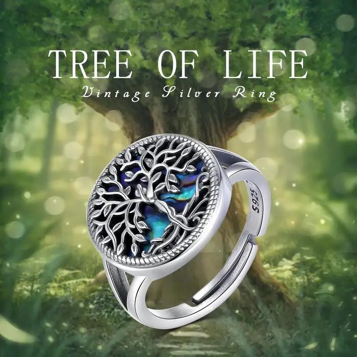 Eudora – bague réglable en argent Sterling 925