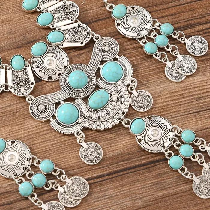 Ensemble de bijoux gitans indiens pour femmes