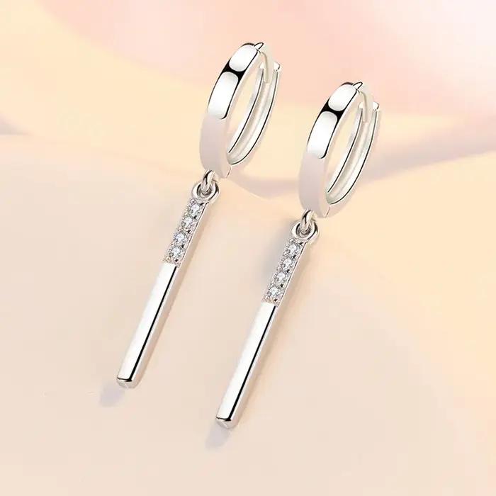 Boucles d'oreilles en argent Sterling 925 pour femmes