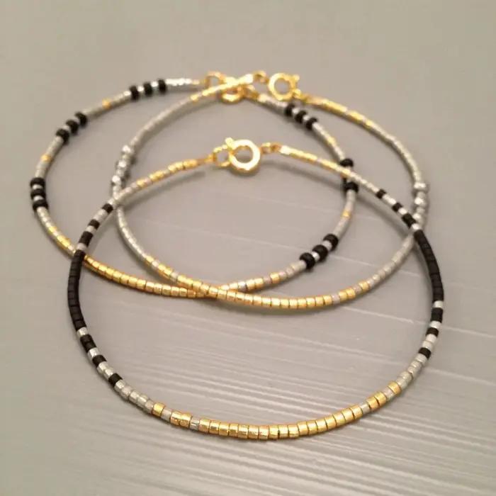 KKBEAD Miyuki Bracelet pour femmes bijoux cadeau délicat Simple mince perles Bracelets ensembles Pulseras Mujer Femme