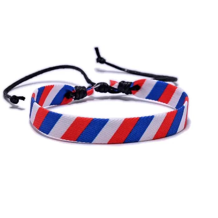 Bracelet rond fait à la main pour hommes et femmes, motif national, accessoires de bijoux de mode, A