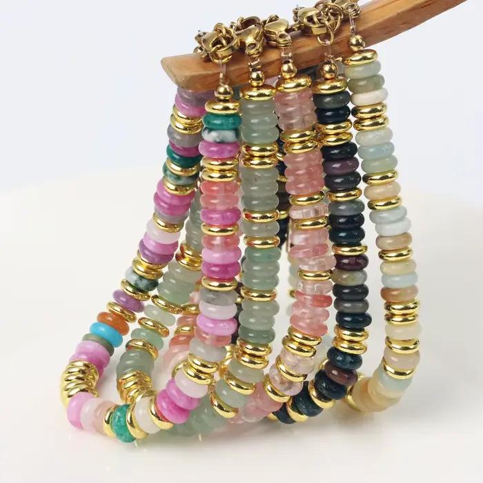 Bracelet de perles en pierre naturelle pour femmes