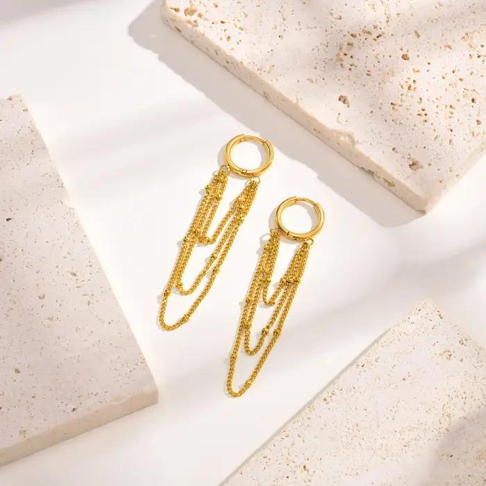 Boucles d'oreilles goutte