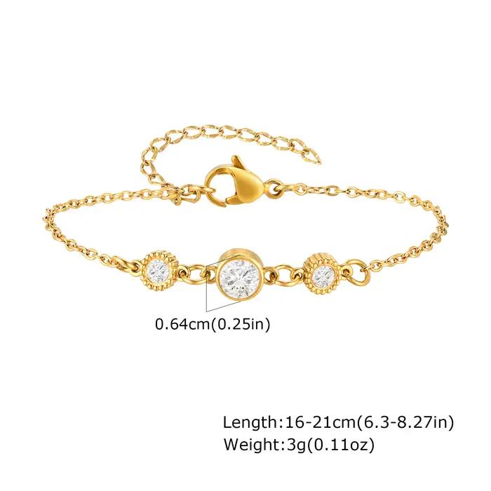 Bracelets JOLink en acier inoxydable pour femmes et hommes