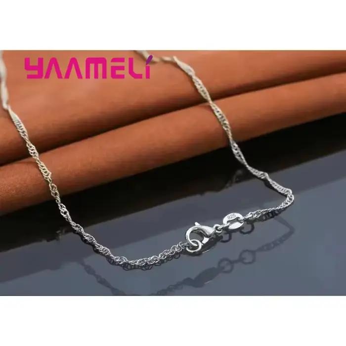 Promotion 925 en argent Sterling couleur ensemble de bijoux géométrique cristal autrichien strass collier boucle d'oreille femmes fiançailles de mariage