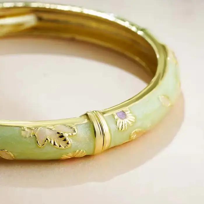 Bracelet en émail Vintage pour femmes