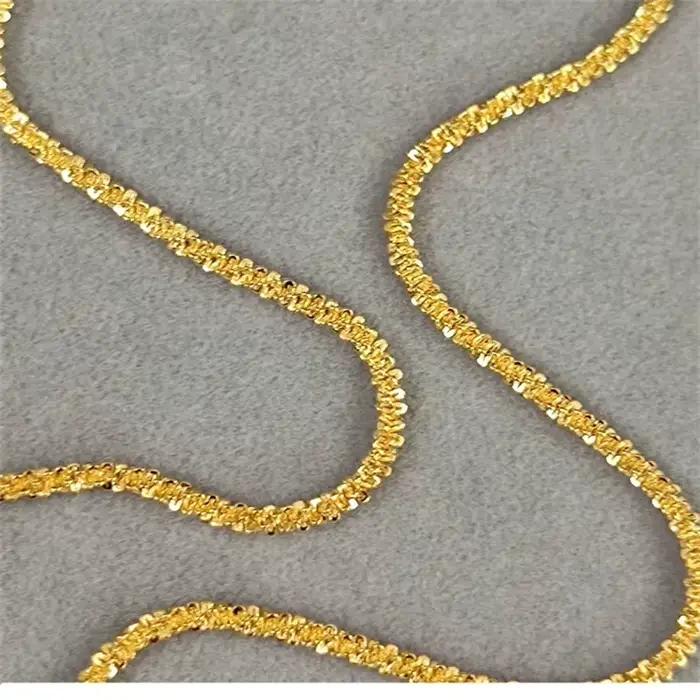 Collier en Or Jaune Authentique pour Femme