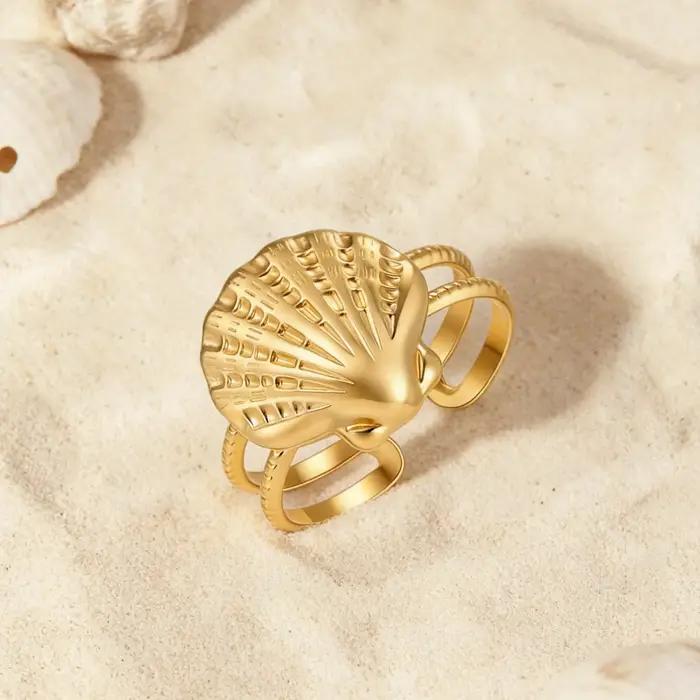 Bague Coquillage Océanique
