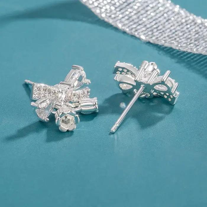 Boucles d'oreilles en argent Sterling 925 pour femmes