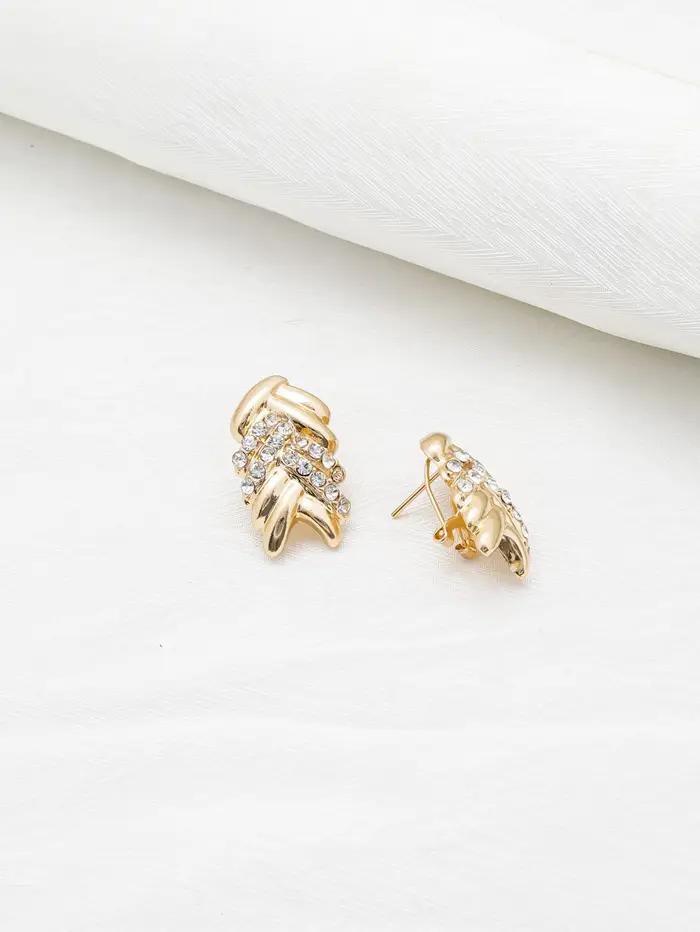 Ensemble de bijoux Liffly plaqué or 18 carats collier boucles d'oreilles bracelet bague pour femmes occasions spéciales mariage anniversaire