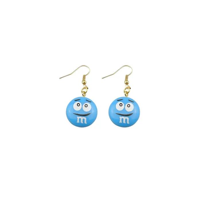 Boucles d'oreilles pendantes en résine pour femmes et enfants