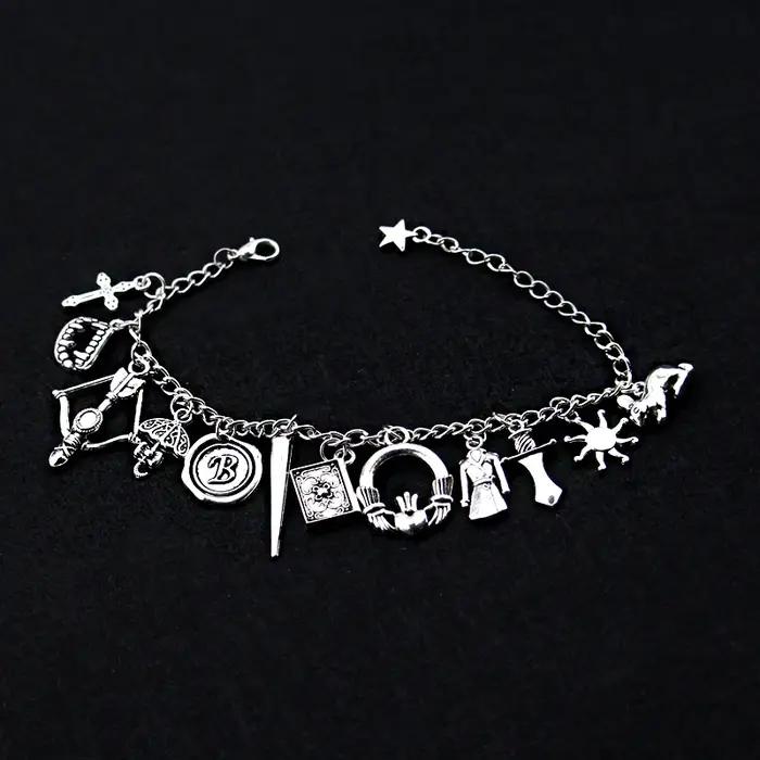 Bracelet à Breloques en Alliage pour Femme et Homme