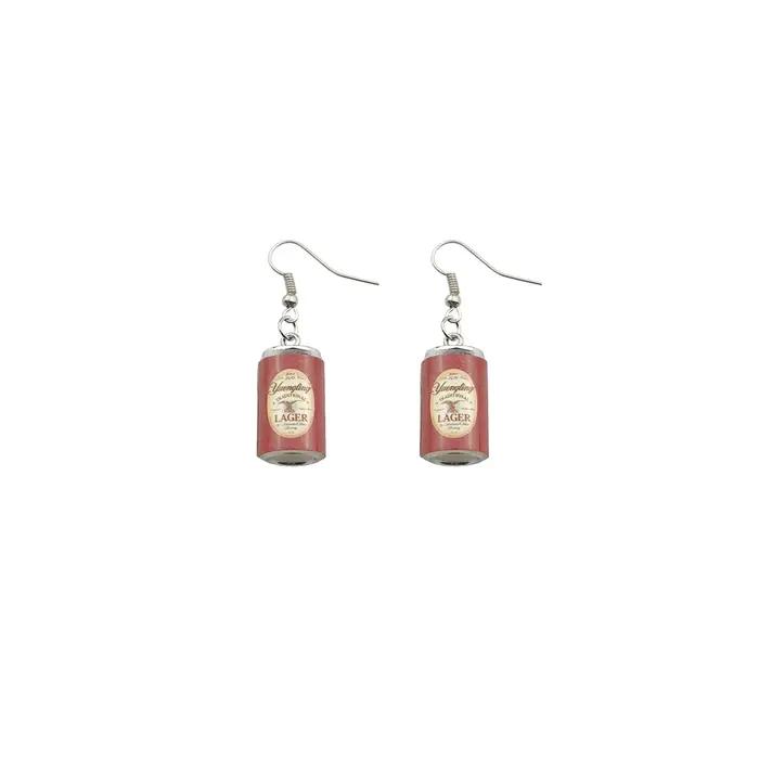 Boucles d'oreilles créatives en résine avec nœud papillon, boucles d'oreilles pendantes faites à la main pour femmes, bijoux originaux pour toutes les occasions