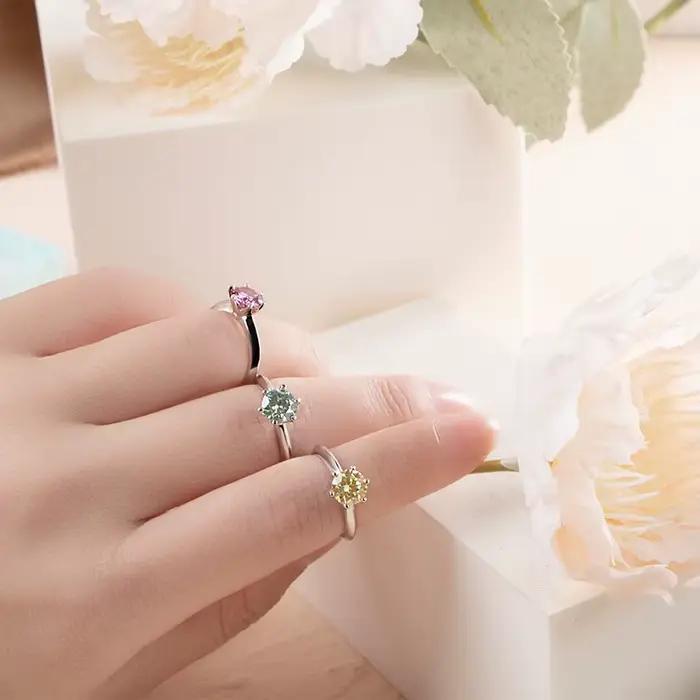 Bague en argent Sterling 925 massif