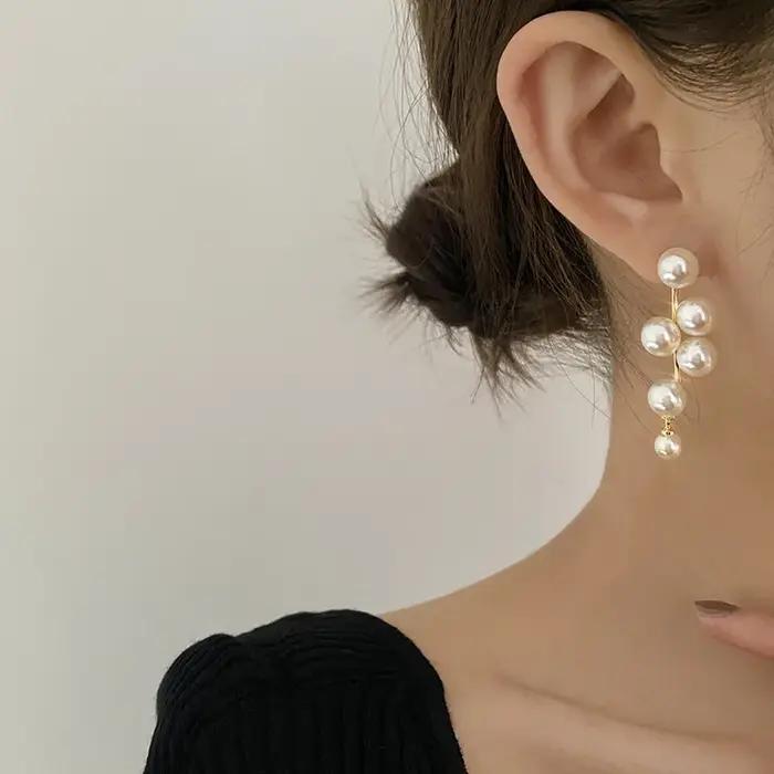 Boucles d'oreilles longues pendantes pour femmes