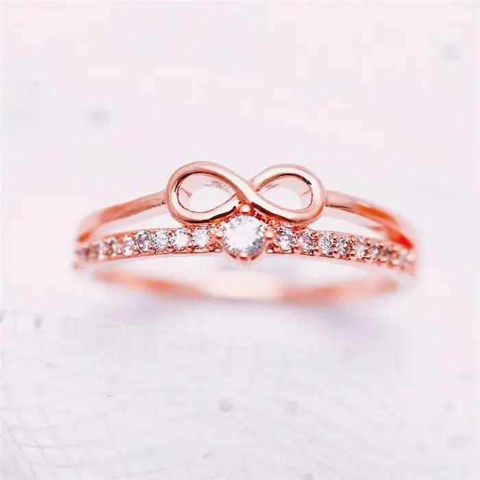 Bague Huitan Fantaisie Infini pour Femme – Design Moderne et Tendance