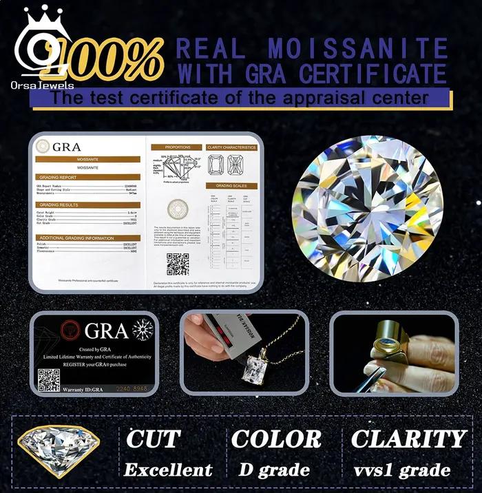 ORSA JEWELS – bague en argent Sterling 925 brillant