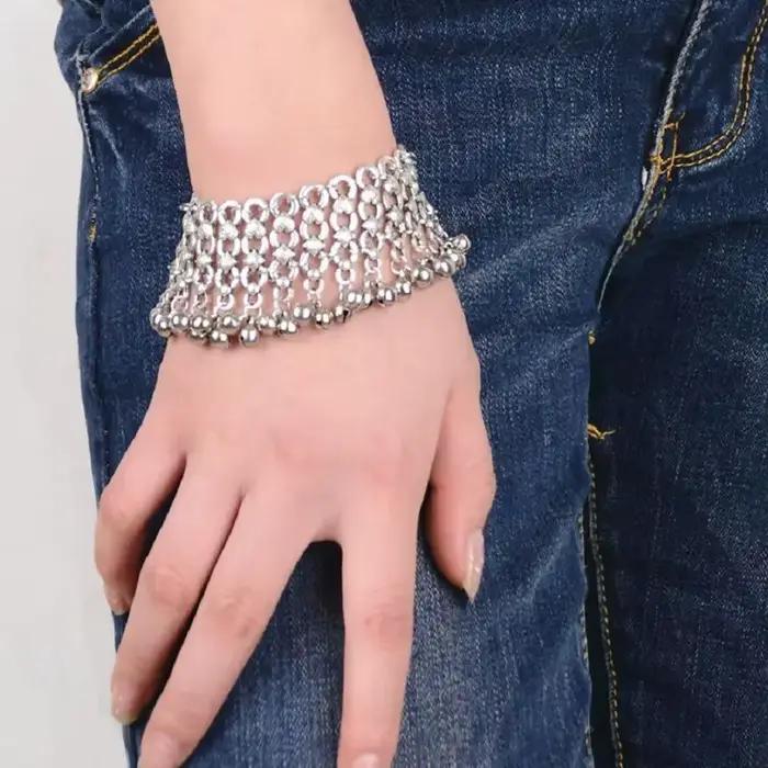 Nouveau Vintage multicouche cloches cheville Bracelet pied bijoux Boho été plage pieds nus sandales breloques cheville femmes accessoires