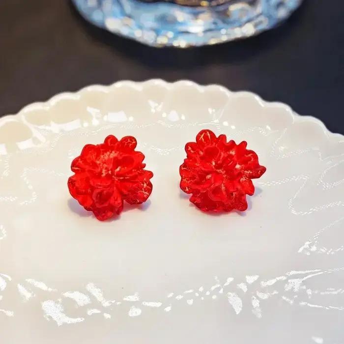 Nouvelles grandes fleurs blanches boucles d'oreilles pour femmes personnalité mode conception Unique Brincos bijoux de mariage en gros cadeau d'anniversaire