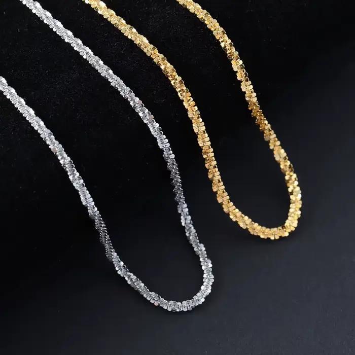 Collier en Or Jaune Authentique pour Femme