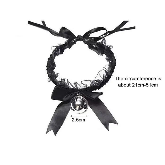 Pendentif de collier en dentelle gothique pour femmes