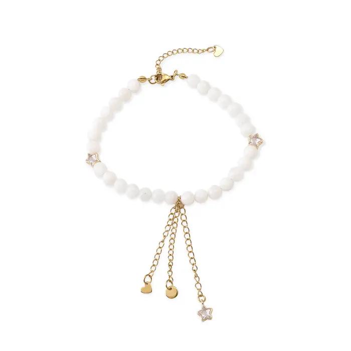Bracelet en pierre de lune naturelle de haute qualité pour hommes et femmes