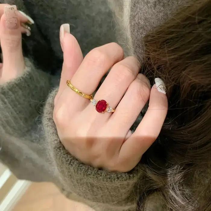 Bague en or blanc 18 carats pour femme