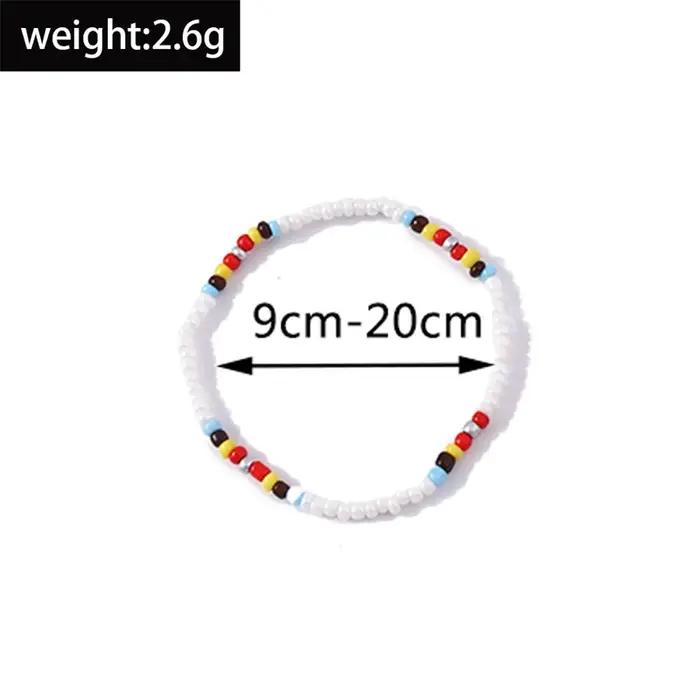 Bracelets bohèmes colorés faits à la main pour femmes et filles