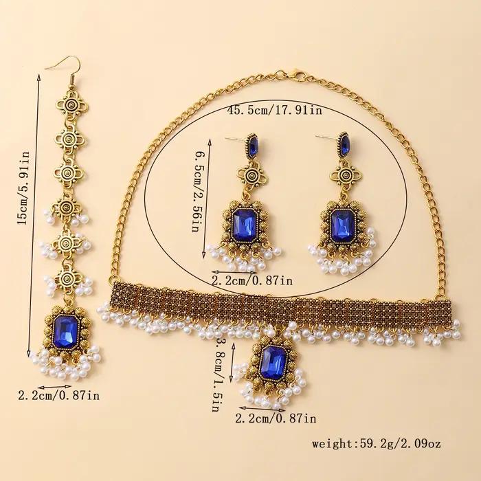 Ensemble de bijoux de Dubaï pour femmes