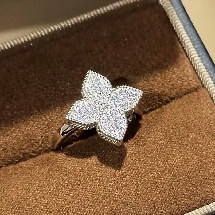 Bague en argent Sterling 925 véritable pour femme