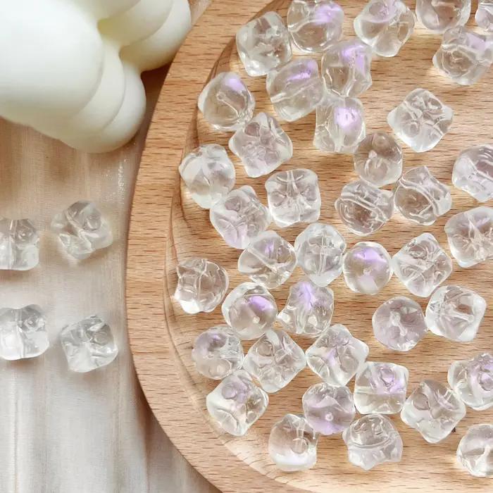 30 pièces de perles émaillées Lion, accessoires de bricolage faits à la main, pendentif de Bracelet,
