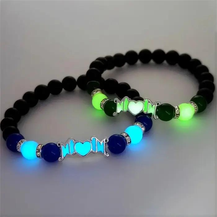 Bracelet de nuit d'amour de fête des mères pour les femmes