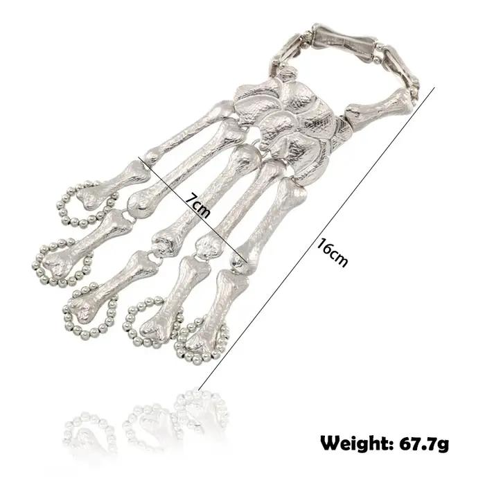 Bracelets en Os de Squelette Punk Rock pour Femmes Occasions Spéciales Goths Unique Cadeau Créativité Punk