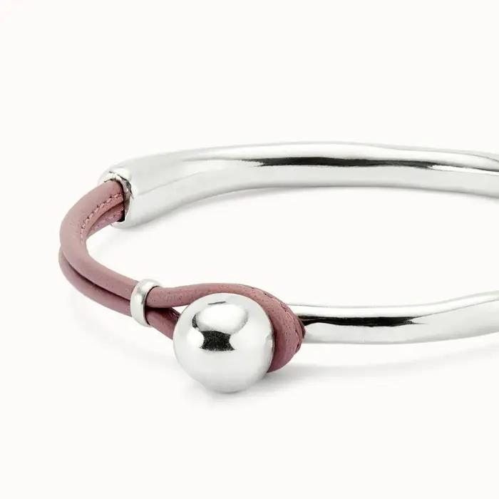 Bracelet en cuir coloré
