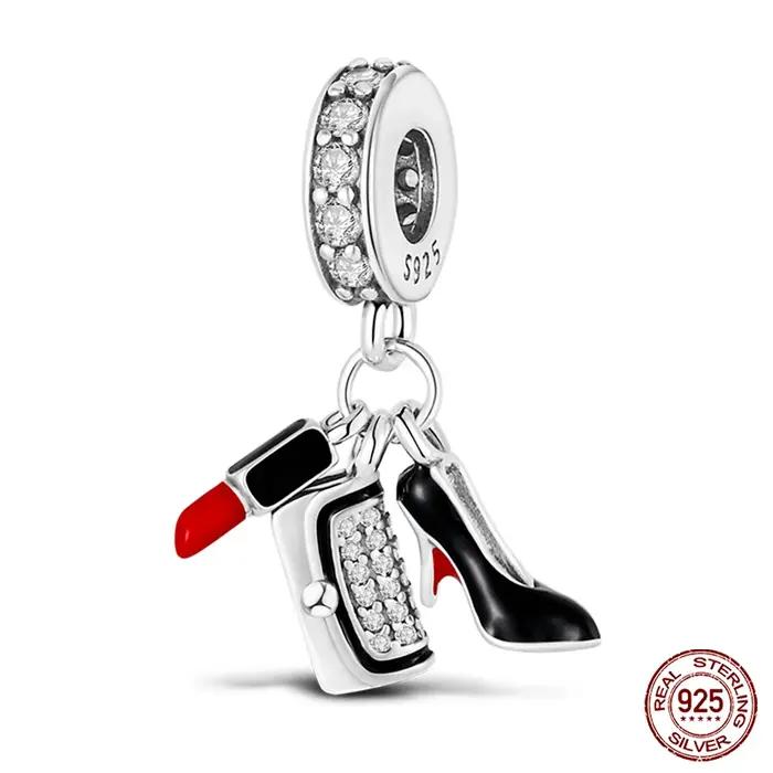 Bracelet Qikaola 925 en Argent Sterling Serties de Zirconium Blanc Pour Fêtes Occasions Spéciales Fiançailles Mariage Anniversaire