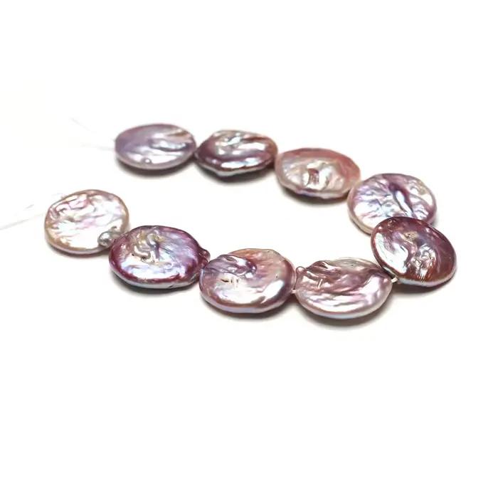 Perles d'eau douce violettes baroques pour la création de bijoux et accessoires DIY pour femmes occasions spéciales