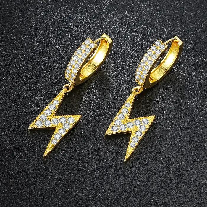 Boucles d'oreilles rappeur hip hop pour femmes