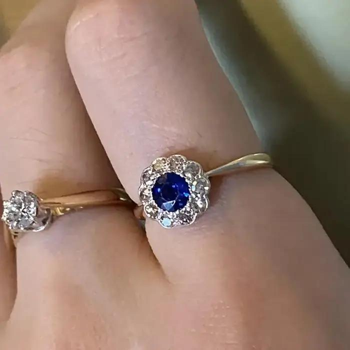 Bagues en saphir pour femmes