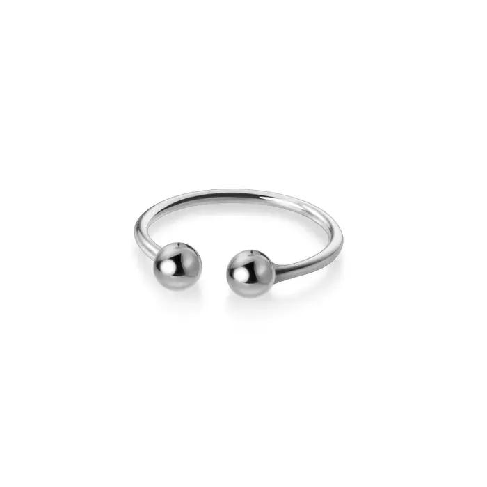 La Monada perle femmes bague 925 en argent Sterling bagues minimalistes pour femmes 925 argent Fine
