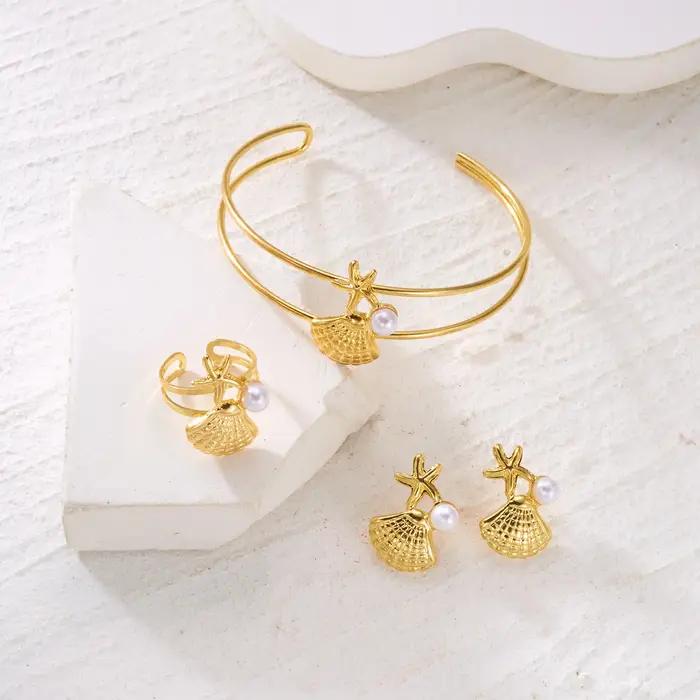 Parure de bijoux d'été pour femme