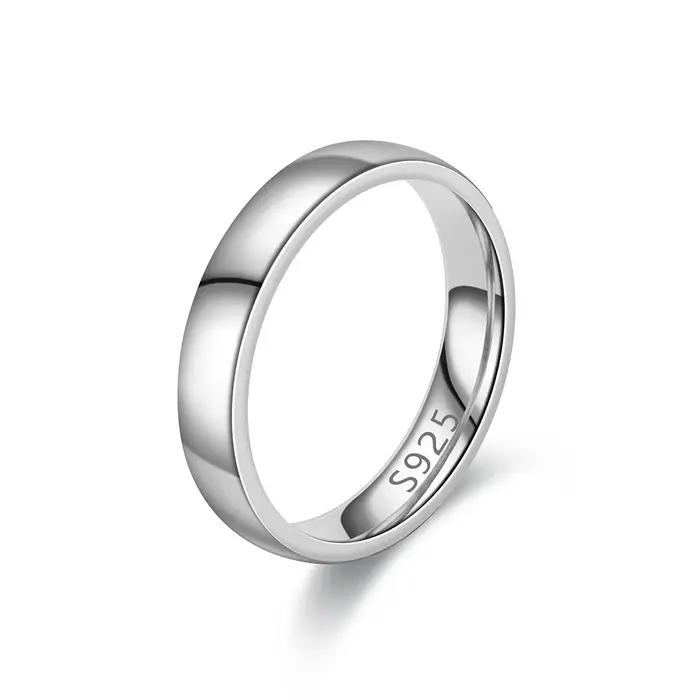 Bague plaquée or couleur mode femme Simple Couple