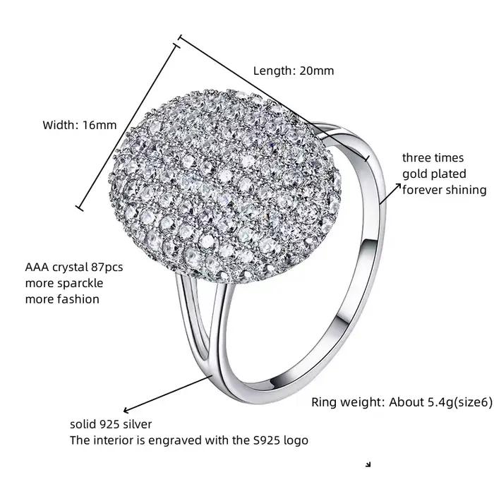 Authentique S925 en argent sterling serti de diamant Twilight Breaking Dawn Bella bague de fiançailles bijoux de mode cadeau