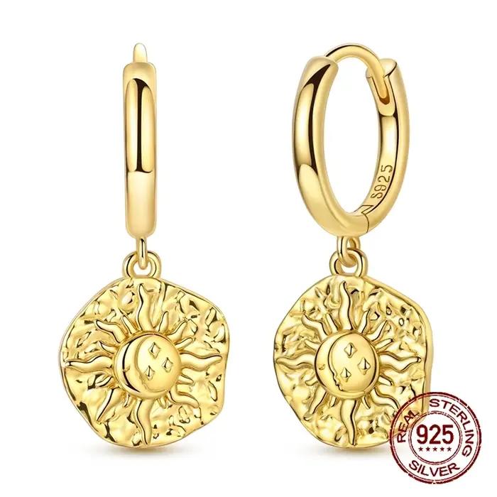 Boucles d'oreilles en argent Sterling 925 argenté pour femmes