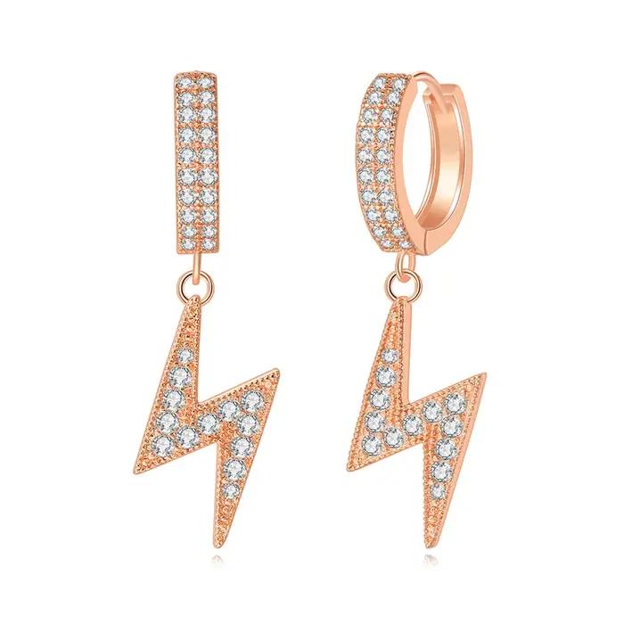Boucles d'oreilles rappeur hip hop pour femmes
