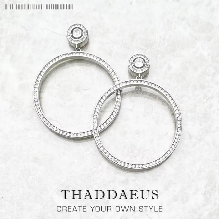 Boucles d'oreilles rondes, bijoux fins Glam de Style européen pour femmes, cadeau en argent Sterling