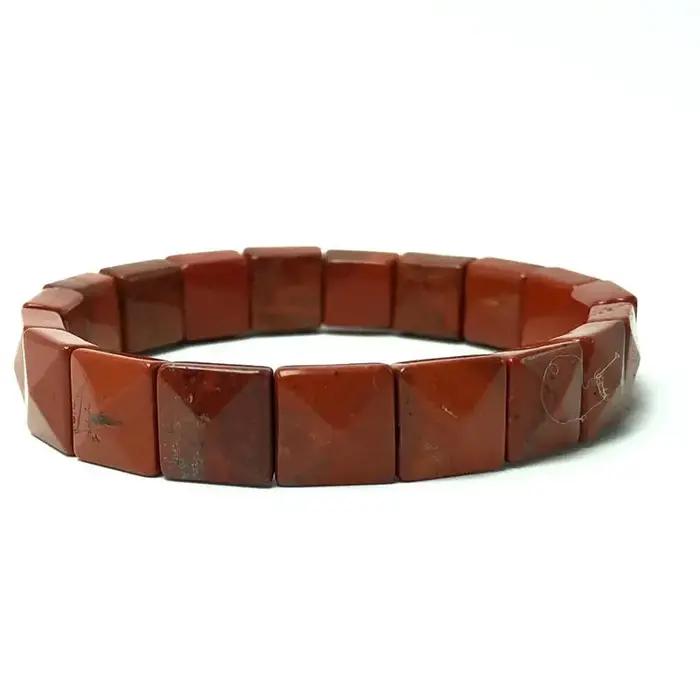 Bracelets en pierre naturelle à facettes clignotantes, pierre de guérison Reiki, design décontracté pour femmes, cadeaux pour toutes occasions
