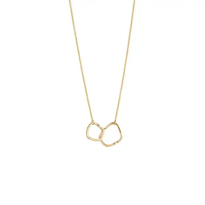 Collier Ras du Cou en Alliage de Zinc Finition Métallique pour Femme Élégant Occasions Spéciales