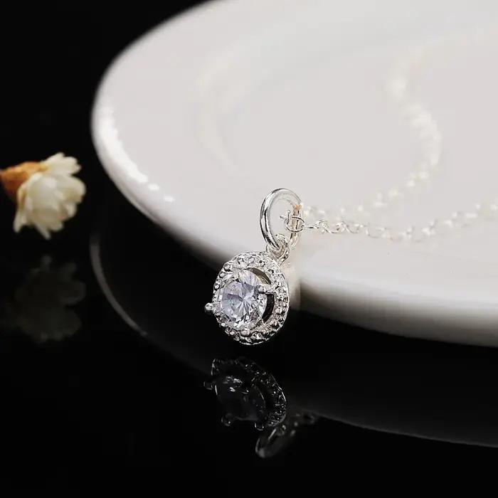 Collier en argent Sterling 925 pour femmes
