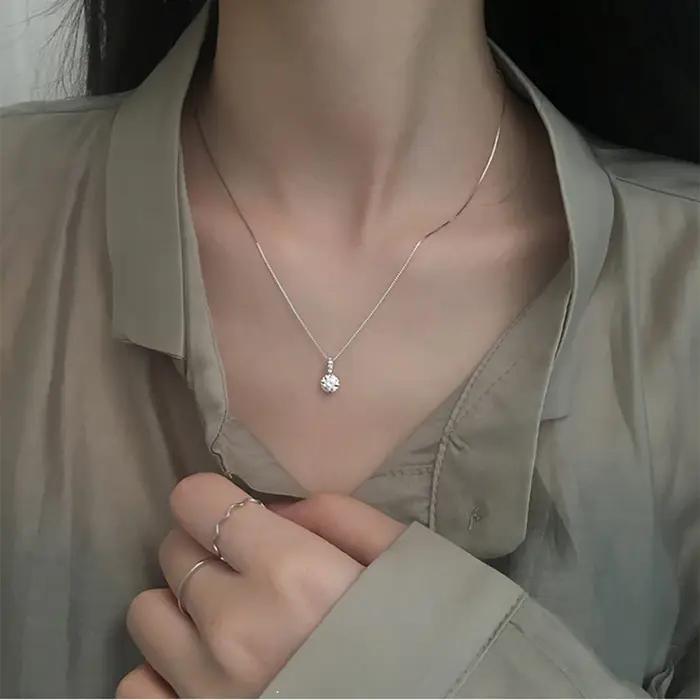 ANENJERY – collier en Zircon unique pour femmes